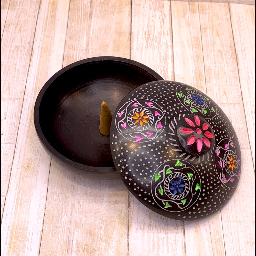 Floral Incense Holder